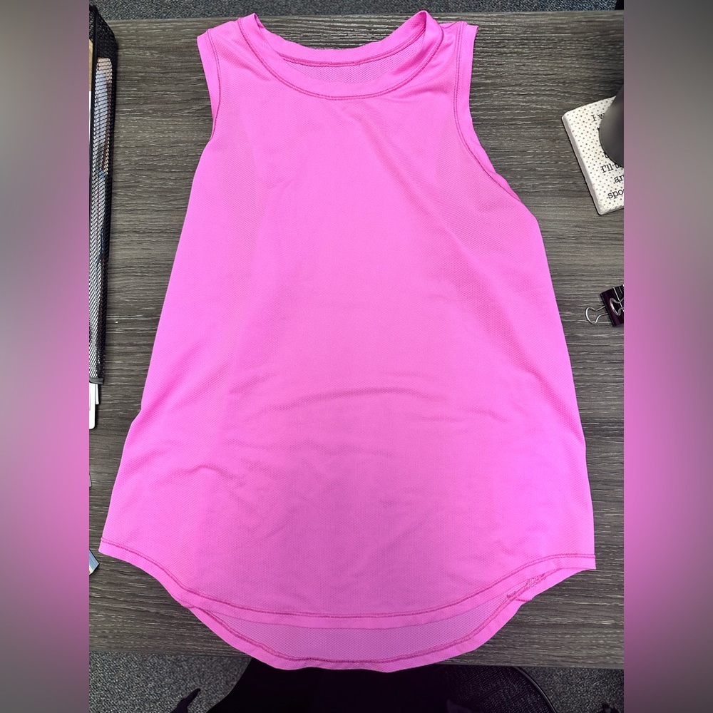 Pink Lululemon Top Size 4